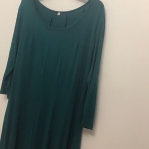 Green dress